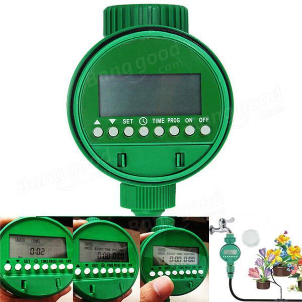 shopping גינה וגנים Intelligent Automatic Flowers Watering Timer House Garden Water Timer