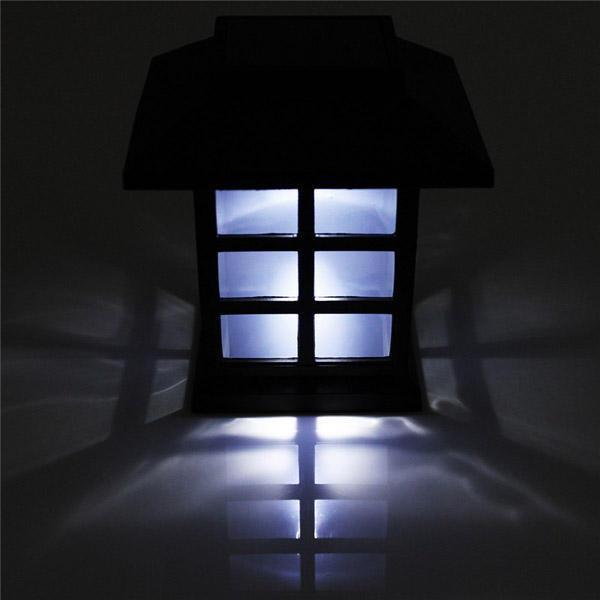 shopping גינה וגנים 2pcs Garden Solar Oriental LED Lamp Outdoor Yard Lawn Decorative Light