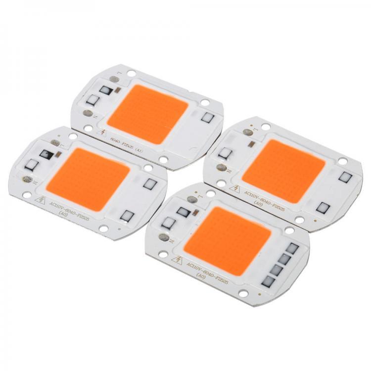 shopping גינה וגנים 220/110V High-Pressure LED Cob Grow Light Clip 20W/30W/50W Growth Lamp for Indoor Garden Greenhouse Hydroponic Planting