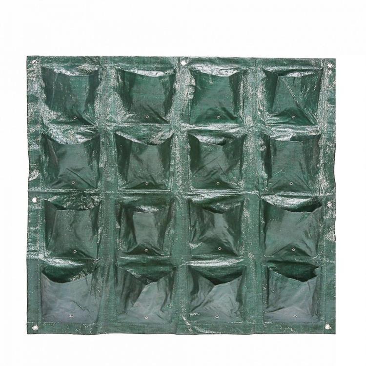 shopping גינה וגנים 4/8/16 Pockets Vertical Garden Plant Growing Container Bag Greening Flower Wall Hanging Planter