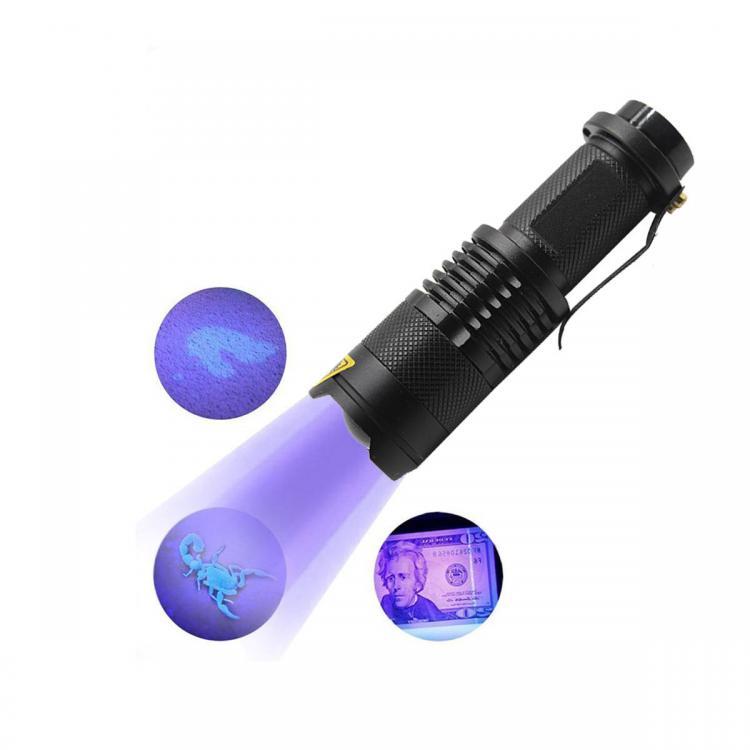 shopping ציוד לחיות מחמד Loskii PT-L310 Electronic Portable Handheld UV Ultraviolet LED Flashlight Pet Urine Stain Pest Detec