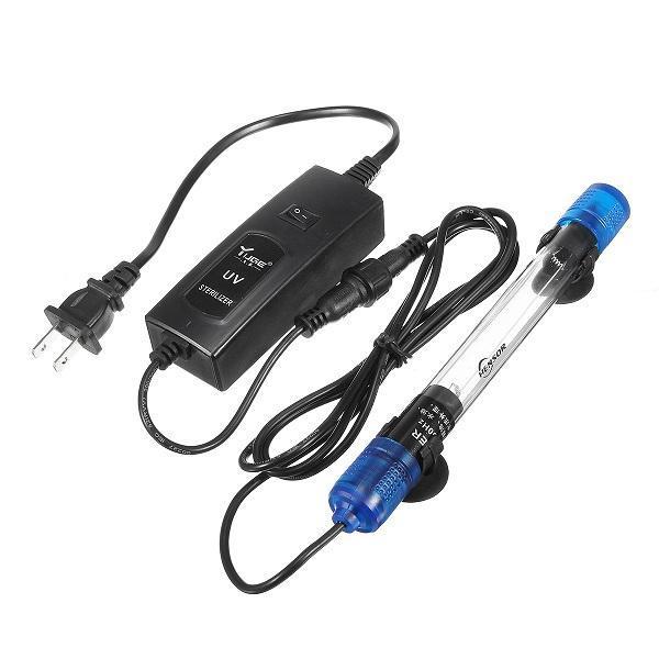 shopping ציוד לחיות מחמד Waterproof Aquarium Fish Tank UV Light Submersible UV Sterilizer Aquarium Light Fish Tank Light