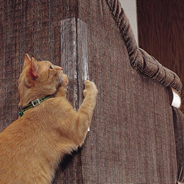 shopping ציוד לחיות מחמד Honana Pack of 2 Cat Scratching Corner Guard No Pins Needed For Cat Scratching Furniture Couch