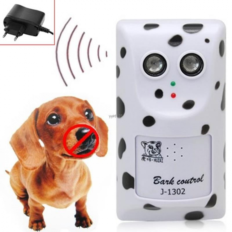 shopping ציוד לחיות מחמד Loskii Dog Repeller New Dog Anti Bark Ultrasonic Humanely Anti No Bark Device Stop Control Dog Barking Silencer  Pet Trainer