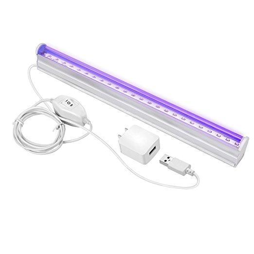 shopping ציוד לחיות מחמד Aquarium LED Light UV LED Black Light Fixtures 6W Portable Blacklight Lamp