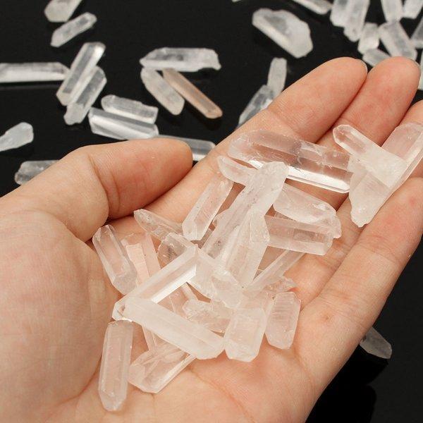 shopping ציוד לחיות מחמד Natural Lot Clear Quartz Crystal Point Terminated Specimen Party Original Stone Fish Tank Decor
