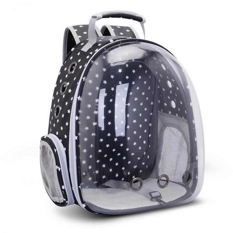 shopping ציוד לחיות מחמד Breathable Transparent Pet Travel Backpack Dog Cat Outdoor Carrier Bag For Pet Supplies