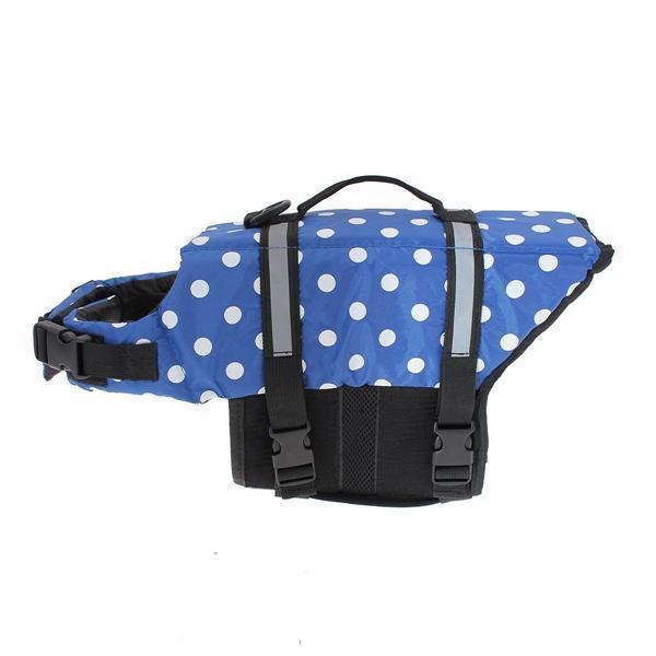 shopping ציוד לחיות מחמד M Pet Aquatic Reflective Preserver Float Vest Dog Cat Saver Life Jacket New
