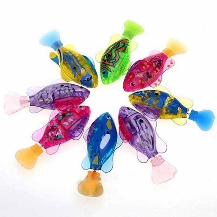 shopping ציוד לחיות מחמד Pets Robofish Activated Battery Powered Robotic Pet Toys for Fishing Tank Decorating Fish