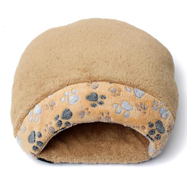 shopping ציוד לחיות מחמד Lovely Warm Cat House Soft Kitten Sleeping Bag Cute Cat Bed Cave