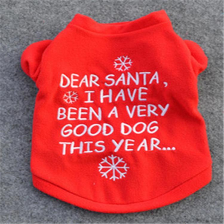 shopping ציוד לחיות מחמד Christmas Pet Dog Cat Winter Clothes Warm Pullover Embroidered Outfit Coats Costume For Puppy Dogs
