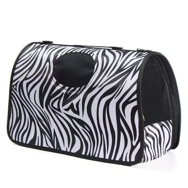 shopping ציוד לחיות מחמד Expandable Pet Carrier Dog Cat Folding Travel Carry Bag Portable Airline Approved Pet Carrier