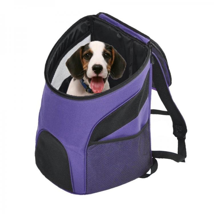 shopping ציוד לחיות מחמד Pet Carrier Premium Travel Outdoor Mesh Backpack Carry Bag Accessory Dog Cat Rabbit Small Pets Cage