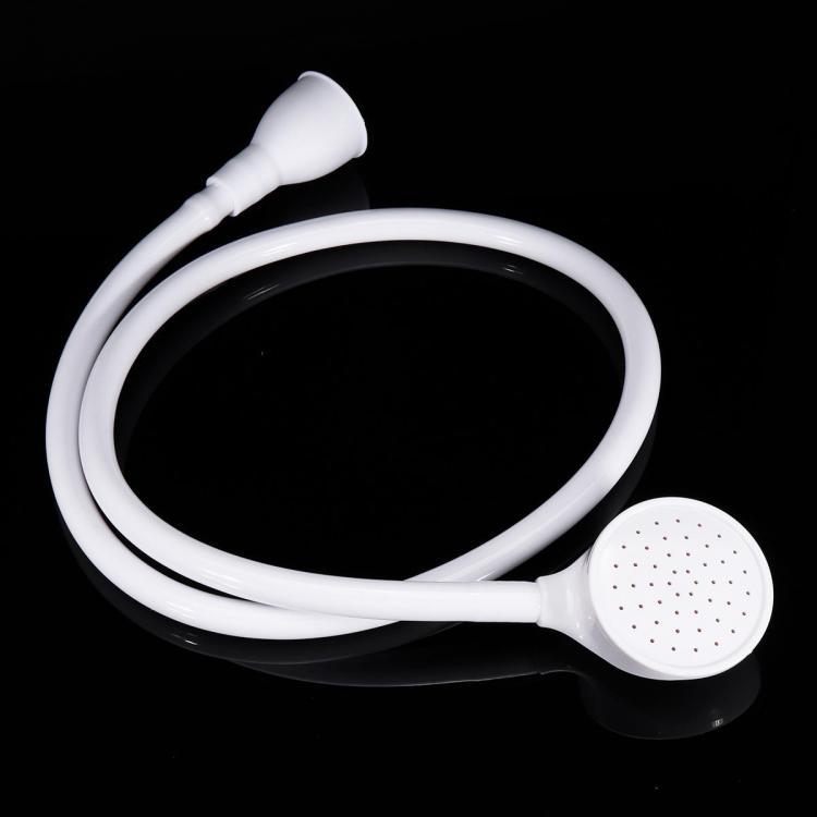 shopping כיורים ומסנני מים Pet Shower Head Bath Spray Single Wide Tap Hose Pipe Tub Sink Washing Faucet