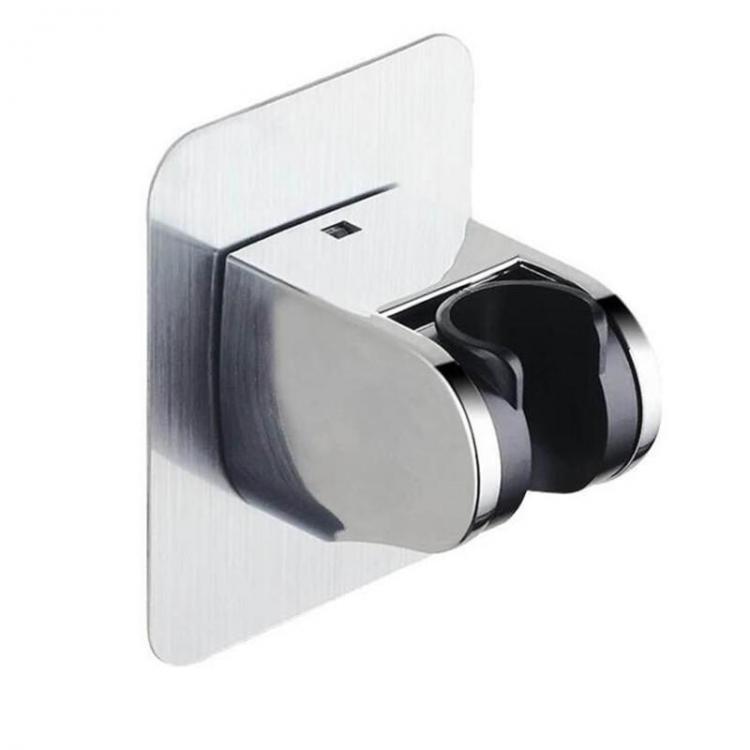 shopping כיורים ומסנני מים Shower Head Handset Holder Bathroom Wall Mount Bracket ABS Adjustable Punch Free Shower Bracket Showerhead Base
