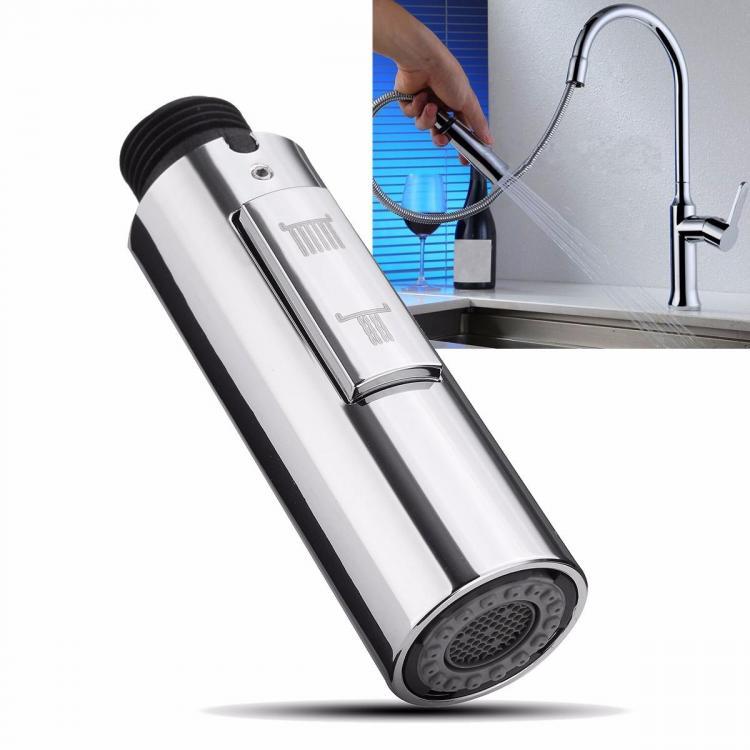 shopping כיורים ומסנני מים 2 Function Replacement Pull Out Spray Mixer Tap Bath Sink Faucet Shower Head
