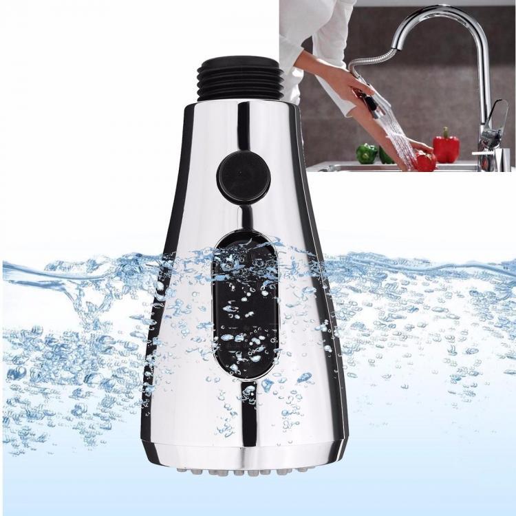 shopping כיורים ומסנני מים 2 Function Pull Out Spray Head Bathroom Faucet Replacement Sink Basin Shower Head