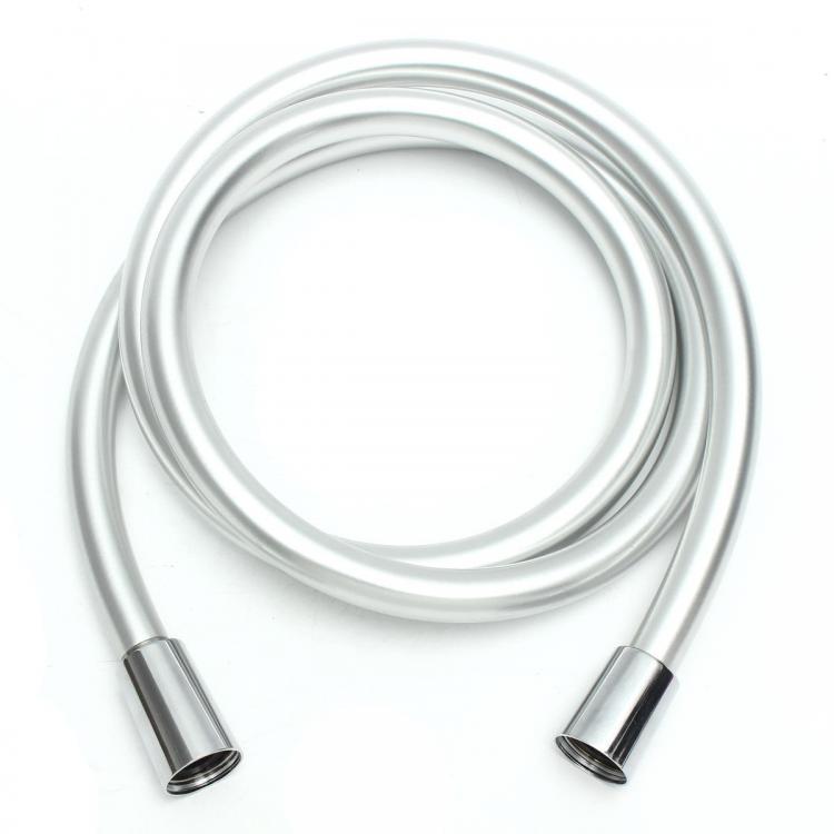 shopping כיורים ומסנני מים 1.5m Smooth PVC Bathroom Water Shower Head Hose Pipe Tube Replacement Connector