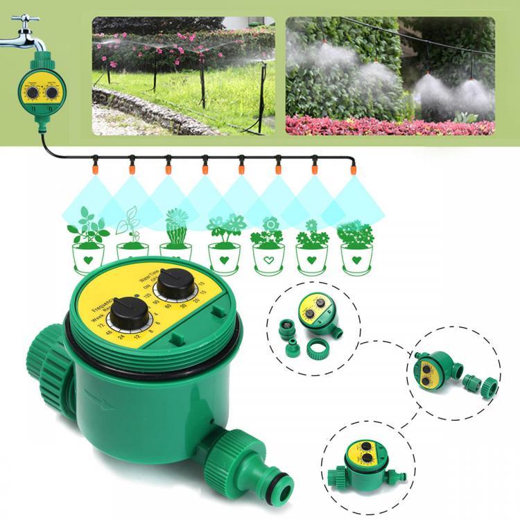 shopping כיורים ומסנני מים Garden Irrigation Controller Two Dial Electronic Water Timer Home Plant Flower