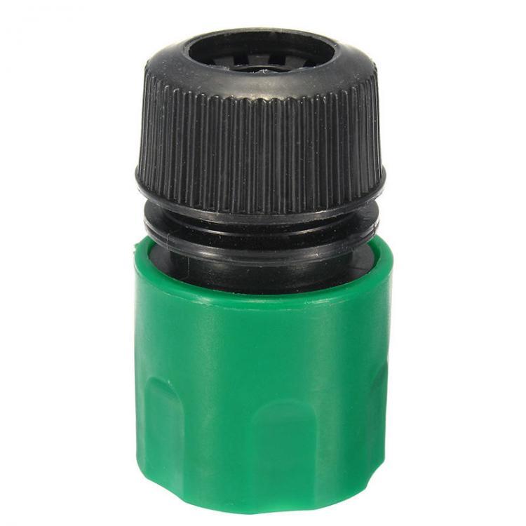 shopping כיורים ומסנני מים 1/2 Inch Plastic Water Hose Pipe Quick Connector Garden Tap Washer Spayer Coupler Green