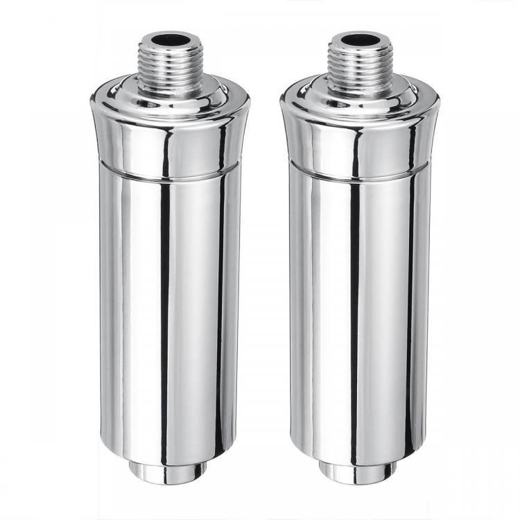 shopping כיורים ומסנני מים Bath Shower Head Filtration Purifier Hard Water Filter Removal Chlorine Softener
