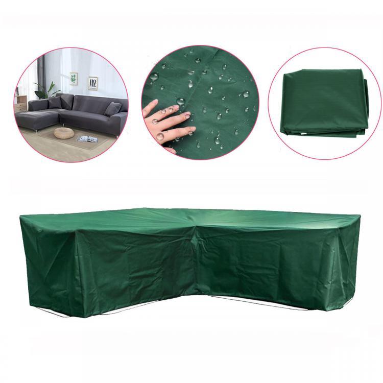 shopping ריהוט Garden Outdoor Furniture Corner Rattan L Shape Slipcover Waterproof Sofa Sectional Cover