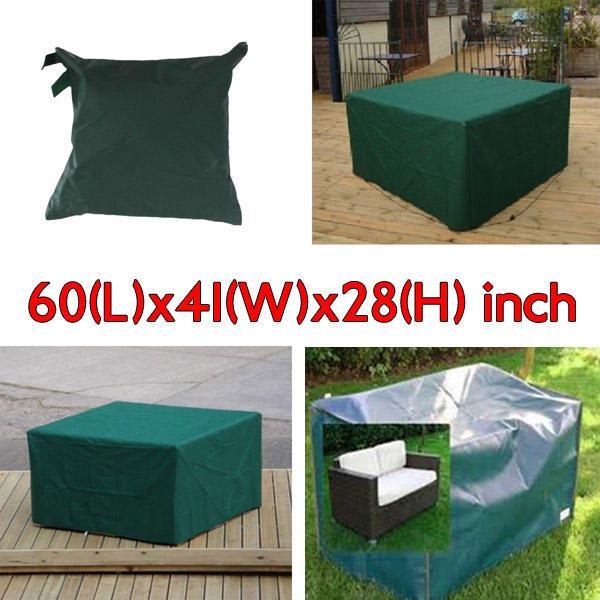 shopping ריהוט 152x104x71cm Garden Outdoor Furniture Waterproof Breathable Dust Cover Table Shelter
