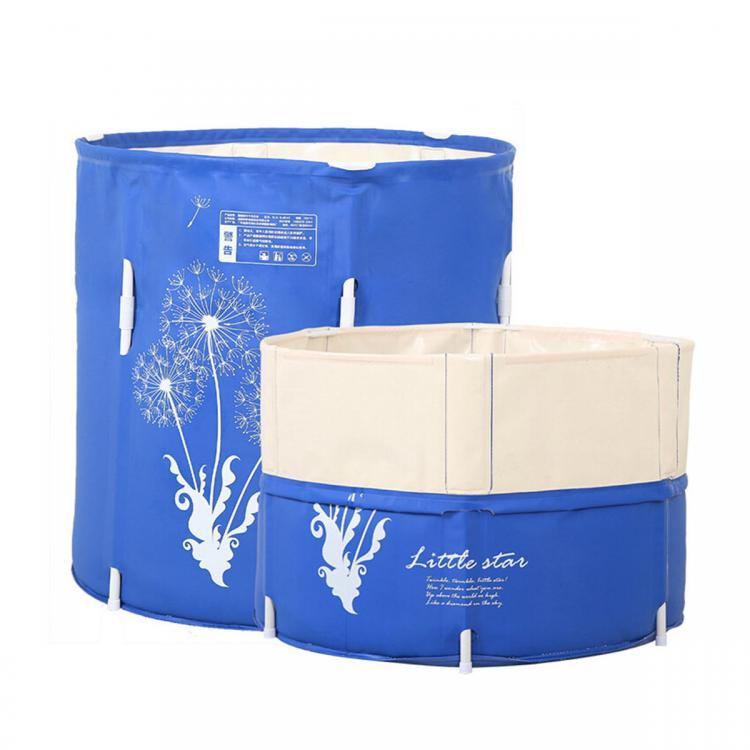 shopping ריהוט Adult Baby Folding Bathtub Covenient Home Sauna SPA Bathing Barrel Swimming Tub Inflatable Pool