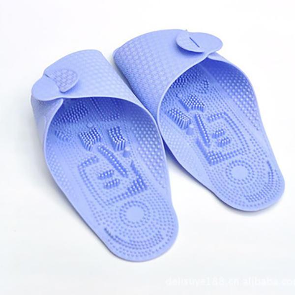 shopping ריהוט Green Travel Unisex Foldable Bathroom Hotel Massage Slippers for Shower Beach Travel
