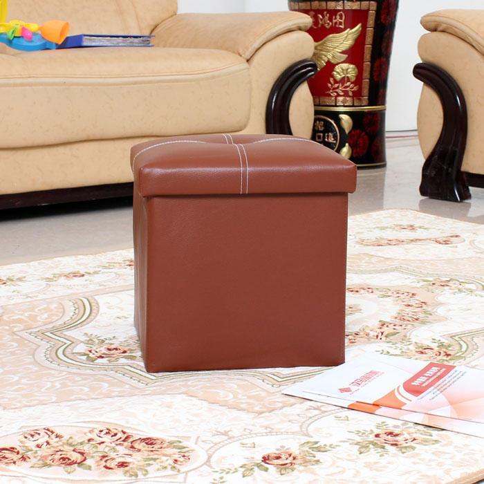 shopping ריהוט Multifunctional Folding Storage Chair Box Shoes Toys Storage Chair Home Furniture
