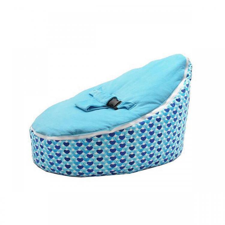 shopping ריהוט Nursery Baby Bean Bag Support Seat Covers Soft Chair Snuggle Bed Kid Furniture