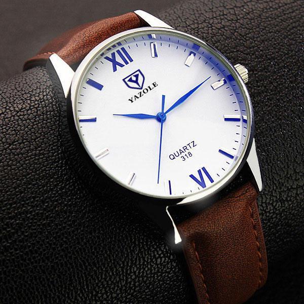 shopping שעונים לגבר YAZOLE 318 Men Watch Luminous Display Casual Style Clock Quartz Watches