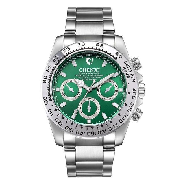 shopping שעונים לגבר CHENXI 086A Business Style Creative Dial Men Wrist Watch Full Steel Analog Quartz Watches