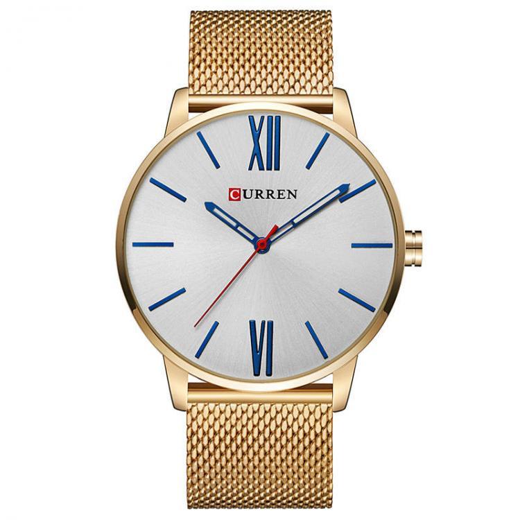 shopping שעונים לגבר CURREN 8238 Men Watch Luxury Ultralight Simple Roman Numerals Dial Quartz Wrist Watch