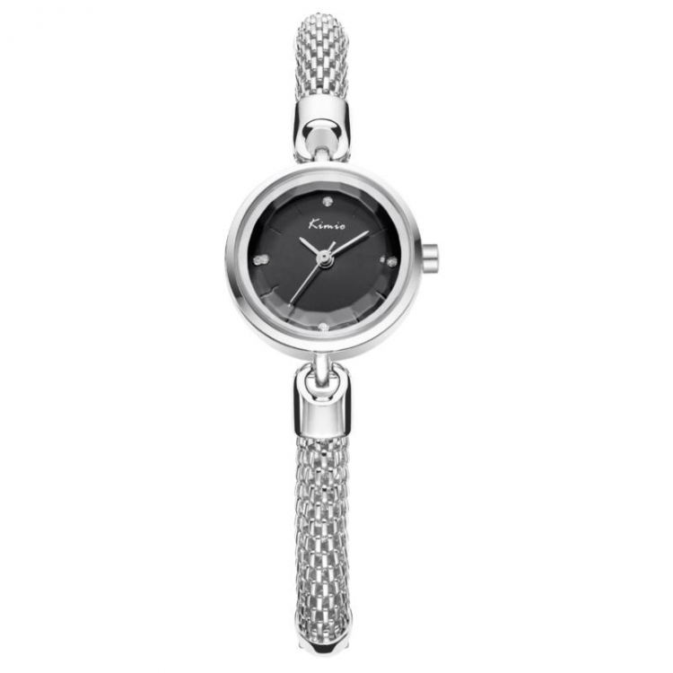 shopping שעונים לאישה KIMIO KW6128S Fashion Women Quartz Watch Elegant Columnar Strap Ladies Dress Watch