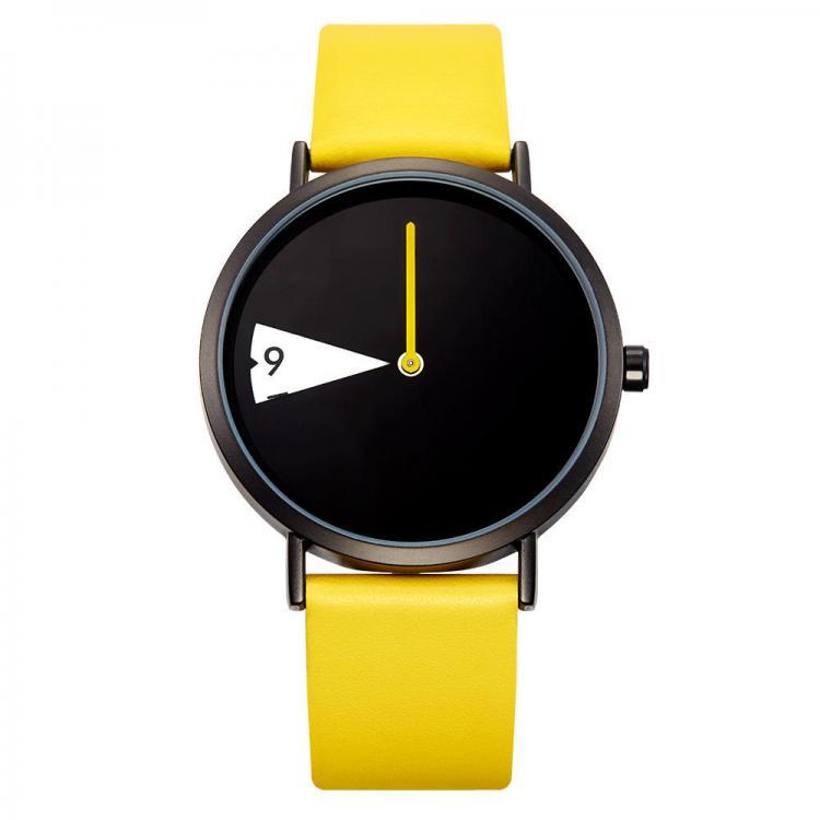 shopping שעונים לאישה SHENGKE SK K0090 Creative Dial Fashion Women Casual Funny Leather Band Quartz Watch