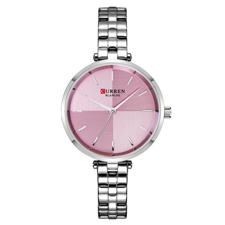 shopping שעונים לאישה CURREN 9043 Simple Style Ladies Wrist Watch Stainless Steel Band Quartz Watches
