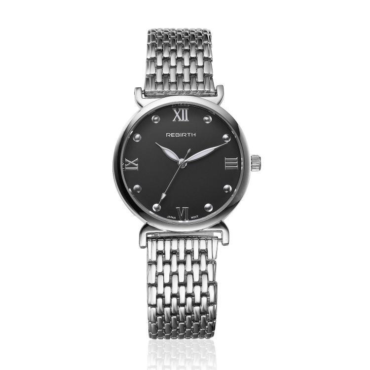 shopping שעונים לאישה REBIRTH RE034 Full Steel Elegant Design Ladies Wrist Watch Roman Number Quartz Watches