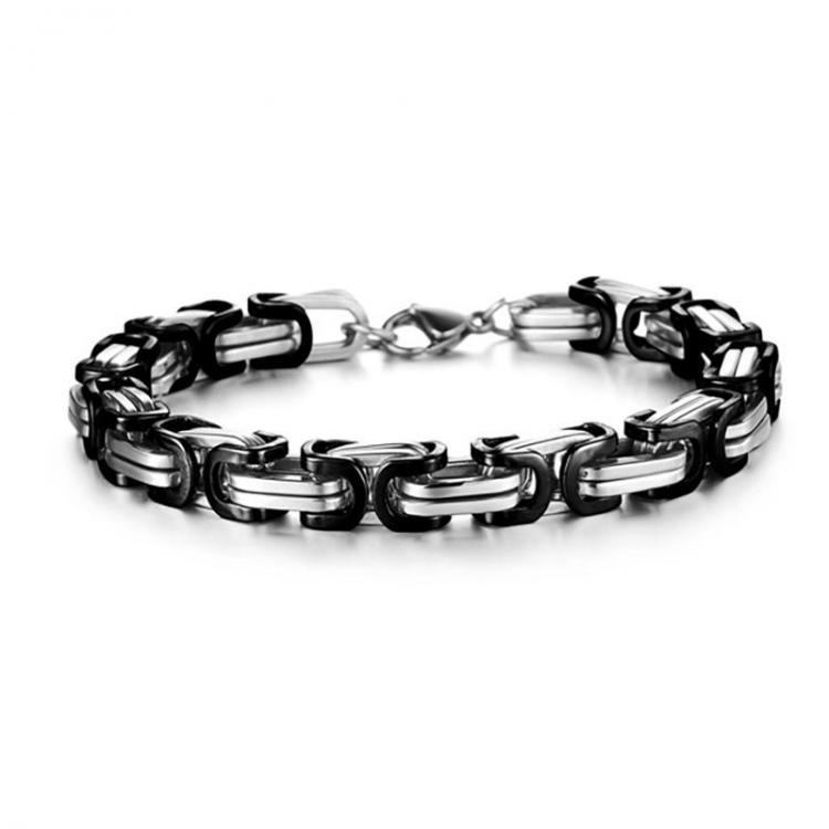 shopping תכשיטים לגבר Fashion Titanium Steel Irregular Geometric Cuff Bracelets Ethnic Bracelet Jewelry for Men