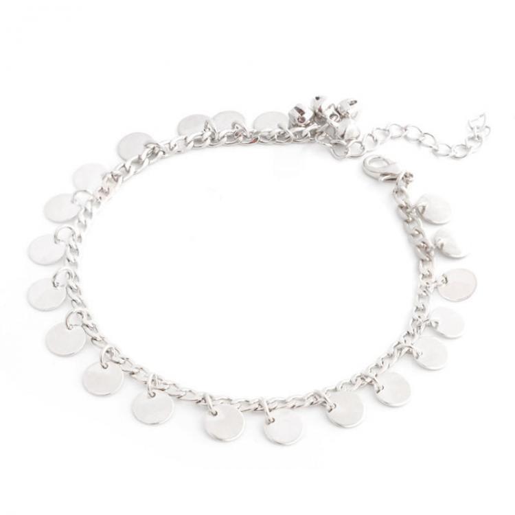 shopping תכשיטים לאישה Bohemian Bells Round Anklet Foot Chain Tassel Beach Barefoot Sandals Beach Anklet Bracelet Ring