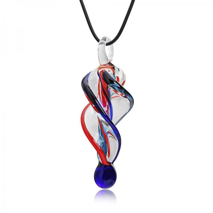 shopping תכשיטים לאישה Fashion Crystal Glass Tornado Shape Pendant Necklace Earrings for Women