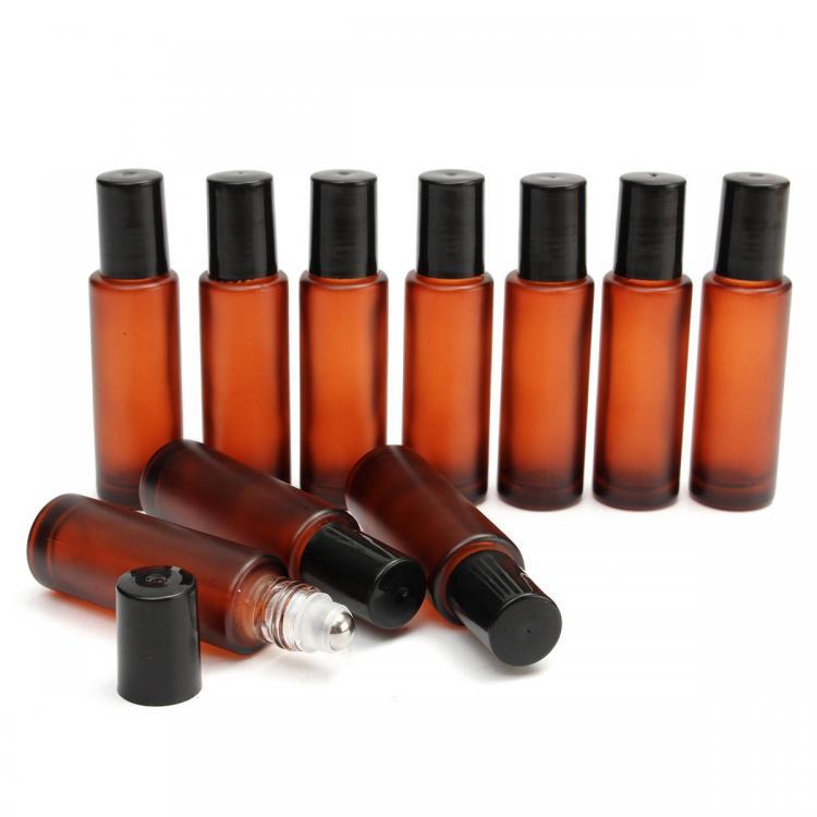 shopping ציוד לבניית תכשיטים 10pcs 15ml Essential Oils Glass Bottle Keep Mini Storage