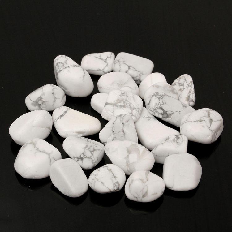 shopping ציוד לבניית תכשיטים 50g White Natural Turquoise Rock Stone Healing Aquarium Gravel