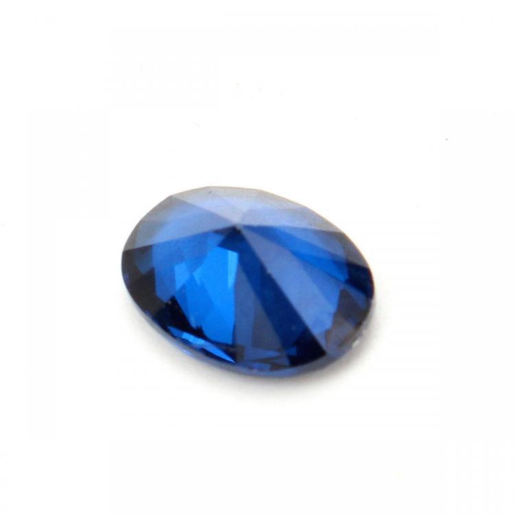 shopping ציוד לבניית תכשיטים 8x6mm Oval Dark Blue Gemstone DIY Design Lustrous Jewelry Making Accessories