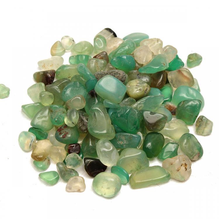 shopping ציוד לבניית תכשיטים 50g Jade Gravel Crystal Stone Aquarium Decoration DIY Design Gifts Accessories
