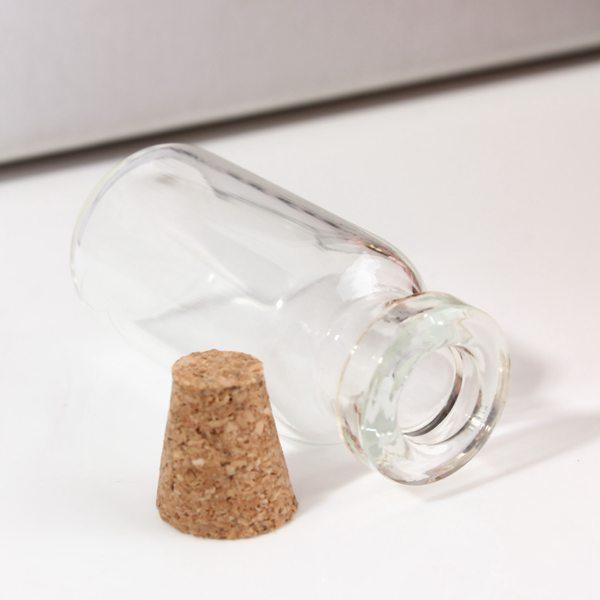 shopping ציוד לבניית תכשיטים 20Pcs Mini Clear Drift Wishing Message Glass Bottles Vials With Cork