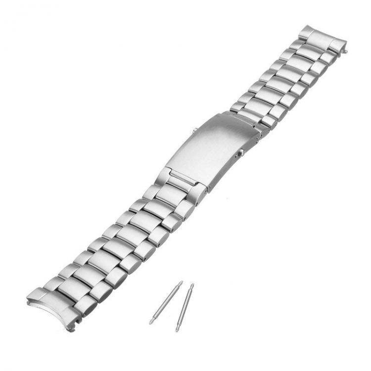 shopping ציוד לשעונים 20mm Wristband Bracelet Watchband Replace Strap For Omega Seamaster Planet Ocean