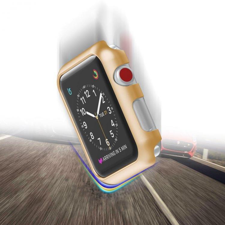 shopping ציוד לשעונים 42mm Multi-color Plating PC Watch Protective Case For Apple Watch 2