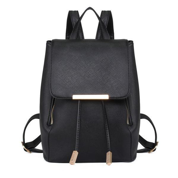 shopping תיקי נשים Women PU Leather Backpack Girls Cute School Bags Students Book Bags