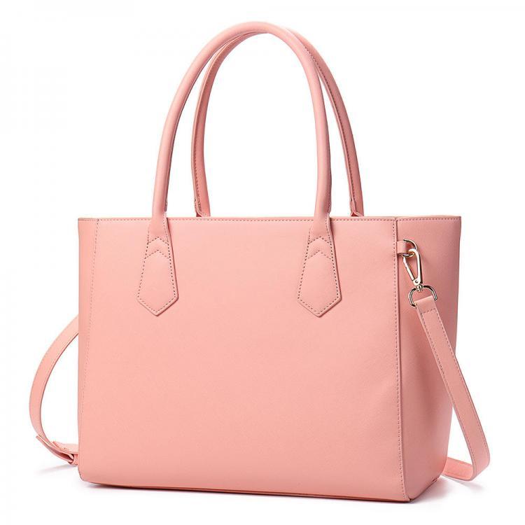 shopping תיקי נשים Brenice Women Casual Large Capacity Shopping Handbag Solid Shoulder Bag